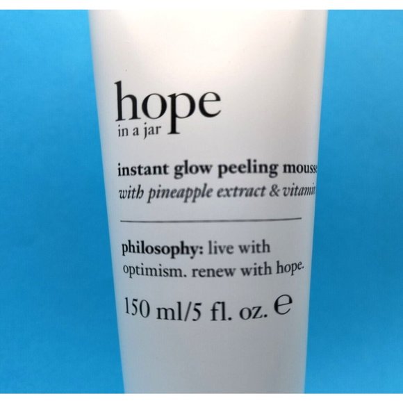 Philosophy Hope in a Jar Instant Glow Peeling Mousse, Mega 5 Ounces, NEW - Picture 3 of 5